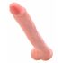 King Cock 14 munanditega suur dildo (35cm) - naturaalne 