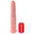 King Cock 14 munanditega suur dildo (35cm) - naturaalne 