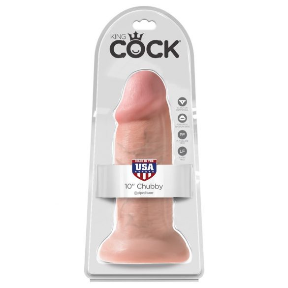 King Cock 10 dildo (25cm) - naturaalne 