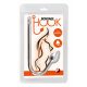 You2Toys - Bondage Hook - alumiiniumist anaalkonks (179g) - hõbedane 