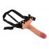 Realistixxx Strap-on - kinnitatav, õõnes, elutru dildo (naturaalne) 