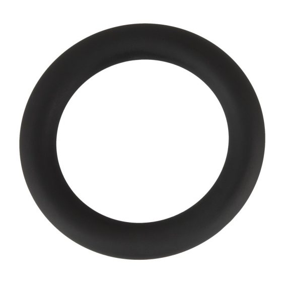 Black Velvet - silikoonist peeniserõngas (must) - 5cm