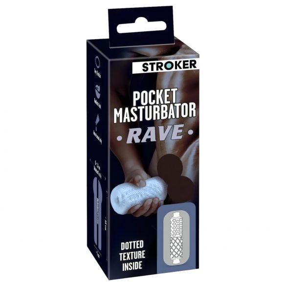 STROKER Rave - läbipaistev masturbaatori pepu