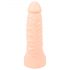 Realistixxx Double F - elutru dildoga rõngaga (naturaalne)