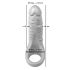 Realistixxx Double F - elutru dildo peeniserõngaga (naturaalne) 