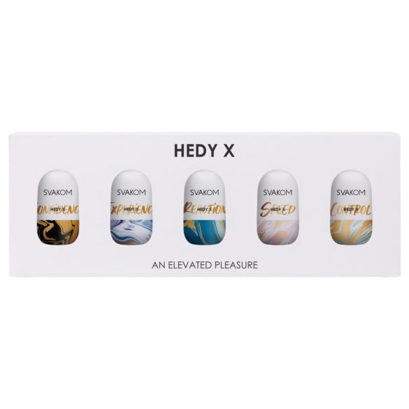 Svakom Hedy X Mixed - masturbeerimismuna komplekt (5tk) 