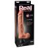 Real Feel Deluxe nr.12 - munandiga realistlik vibraator (naturaalne)