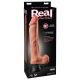 Real Feel Deluxe nr.12 - munandiga realistlik vibraator (naturaalne)