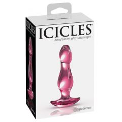 Icicles No. 73 - peenise anaalne dildo (roosa)