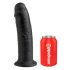 King Cock 10 - suur iminapaga dildo (25cm) - must