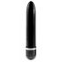 King Cock 7 Stiffy - veekindel, elutru vibrator (18cm) - naturaalne 