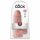 King Cock 9 Chubby - iminapaga, munanditega dildo (23 cm) - naturaalne