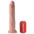 King Cock 13 - hiiglane naturaalne dildo (33cm) 