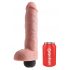 King Cock 11 - realistlik purskav vibraator (28cm) - naturaalne 