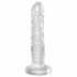 King Cock Clear 6 - iminapaga dildo (15cm) 