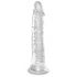 King Cock Clear 8 - iminapaga suur dildo (20cm) 