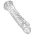 King Cock Clear 8 - iminapõhjaga suur dildo (20cm)