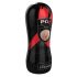 PDX Pussy Vibrating Stroker - vibratsiooniga kunsttupp (naturaalne) 