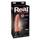 Real Feel Deluxe No.1 - munanditega realistlik vibraator (naturaalne) 