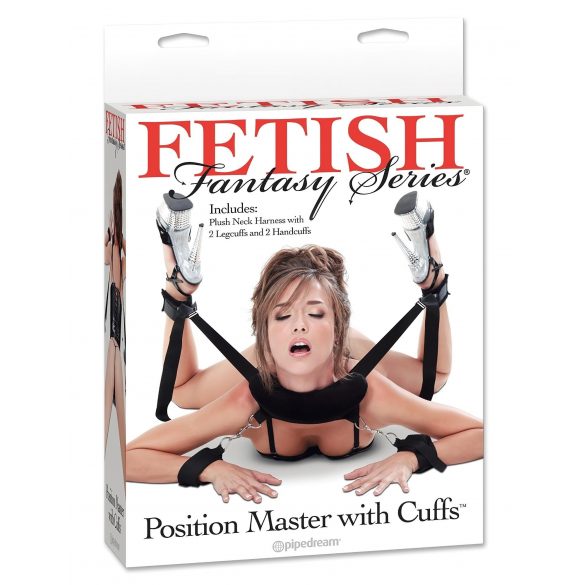 Fetish Position Master - sidumiskomplekt (must) 