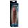 X-TENSION Mega 2 - elutru dildo ümbris (20,3 cm) - tume naturaalne 