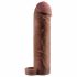 X-TENSION Perfect 2 - munandite rõngaga peenismansett (19cm) - tume naturaalne 