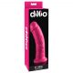 Dillio 8 - kinnitusjalaga realistlik dildo (20 cm) - roosa 