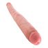 King Cock 16 kitsenev - elutru duubel dildol (41cm) - naturaalne 