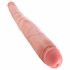 King Cock 16 Tapered - elutru kahepoolne dildo (41cm) - naturaalne