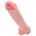 King Cock 15 - iminappadega, munanditega dildo (38 cm) - naturaalne