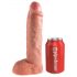 King Cock Strap-on 10 - õõnes rihmamõõk (25 cm)