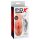 PDX Double Stroker - 2in1 realistlik masturbaator (naturaalne) 