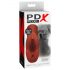 PDX Kahekordne Stroker - 2in1 realistlik masturbaator (pruun)