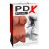 PDX Perfect DD's - torso kahe naudingu avaga - (pruun)