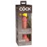 King Cock Elite 6 - iminapaga, elutru dildo (15cm) - naturaalne 