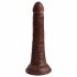 King Cock Elite 7- iminapinnaga, elutru dildod (18cm) - pruun 