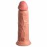 King Cock Elite 8 - iminappadega, elutru dildó (20 cm) - naturaalne 