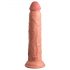 King Cock Elite 9 - iminapinnaga, elutru dildó (23cm) - naturaalne