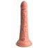 King Cock Elite 7 - iminapallaga, raadiovibraator 18cm - naturaalne 