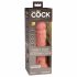 King Cock Elite 8 - iminapaga realistlik vibraator (20cm) - naturaalne 