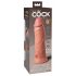 King Cock Elite 8 - iminapaga realistlik vibraator (20cm) - naturaalne 