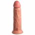 King Cock Elite 8 - iminapaga realistlik vibraator (20cm) - naturaalne 