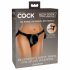 King Cock Elite Beginner's Body Dock - musta strap-on aluspüksid 