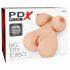 PDX Big Titty - elutru torso hiigelrindadega (naturaalne) 