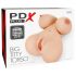 PDX Suured Tissid - elutru torso hiiglaslike rindadega (naturaalne)