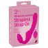 Strepless Strap-On - kinnitatav vibraator (roosa)