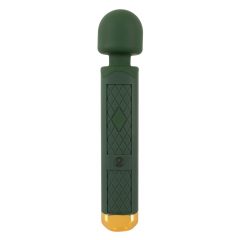   Emerald Love Wand - akuga, veekindel massaaživibraator (roheline)