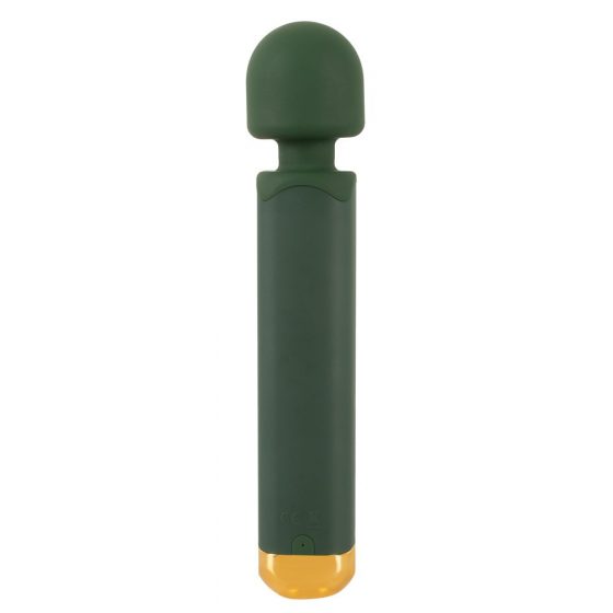 Emerald Love Wand - akuga, veekindel massaaživibraator (roheline)