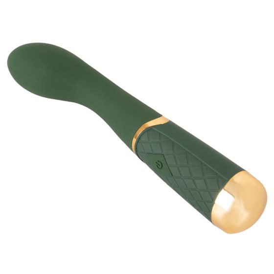 Emerald Love - akuga, veekindel G-punkti vibraator (roheline)