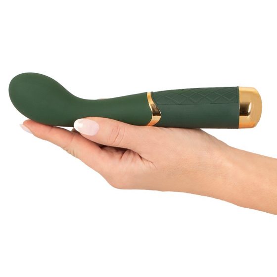 Emerald Love - akuga, veekindel G-punkti vibraator (roheline)